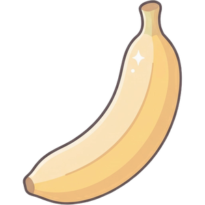 A banana, baby's size at week 20